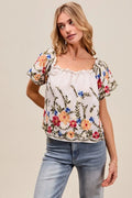 Floral Off The Shoulder Blouse - Your Second Look