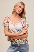 Floral Off The Shoulder Blouse - Your Second Look