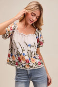 Floral Off The Shoulder Blouse - Your Second Look