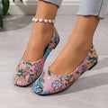Floral Print Comfort Slip - Ons - Your Second Look
