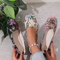 Floral Print Comfort Slip - Ons - Your Second Look