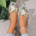 Floral Print Comfort Slip - Ons - Your Second Look
