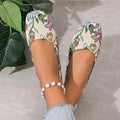 Floral Print Comfort Slip - Ons - Your Second Look