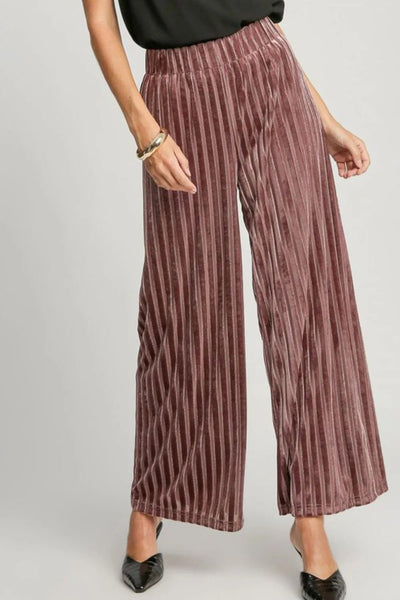 Flowy Velvet Pants - Your Second Look