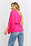 Forever And Always One Shoulder Top - Your Second Look