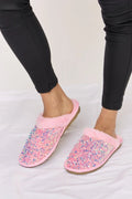 Forever Link Sequin Plush Round Toe Slippers - Your Second Look