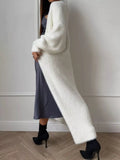 Fuzzy Open Front Longline Cardigan - Your Second Look