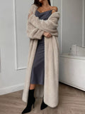 Fuzzy Open Front Longline Cardigan - Your Second Look