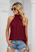Gathered Mock Neck Top - Your Second Look