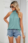 Gathered Mock Neck Top - Your Second Look