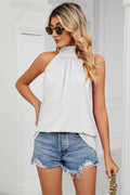Gathered Mock Neck Top - Your Second Look