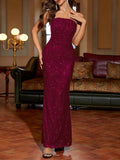Glitter Tube Mermaid Maxi Dress - Your Second Look