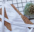 Halter Neck Deep V Tied One - Piece Swimsuit - Your Second Look
