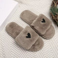 Heart Open Toe Flats Slippers - Your Second Look
