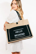 Hello Weekend Tote Bag - Your Second Look