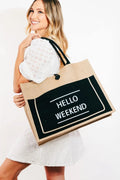 Hello Weekend Tote Bag - Your Second Look