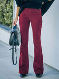 High Waist Bootcut Pants - Your Second Look