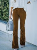 High Waist Bootcut Pants - Your Second Look