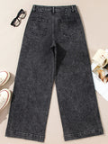 High - Waisted Washed Jeans - Your Second Look