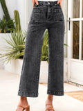 High - Waisted Washed Jeans - Your Second Look