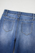 High - Waisted Wide - Leg Vintage Wash Jeans - Your Second Look
