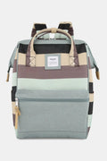 Himawari Striped Waterproof Nylon Backpack Bag with Side Pockets - Your Second Look