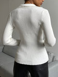Johnny Collar Rib - Knit Top - Your Second Look