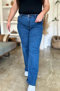Judy Blue Full Size High Rise Straight Jeans - Your Second Look