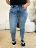 Judy Blue Full Size Mid Rise Rigid Magic Release Hem Jeans - Your Second Look