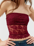 Lace Strapless Tube Top - Your Second Look