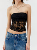 Lace Strapless Tube Top - Your Second Look