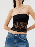 Lace Strapless Tube Top - Your Second Look