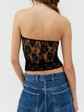 Lace Strapless Tube Top - Your Second Look