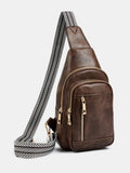 Leather Adjustable Strap Crossbody Bag - Your Second Look