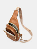 Leather Adjustable Strap Crossbody Bag - Your Second Look