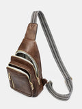 Leather Adjustable Strap Crossbody Bag - Your Second Look