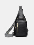 Leather Adjustable Strap Crossbody Bag - Your Second Look