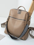 Leather Multi - Compartment Backpack Bag - Your Second Look