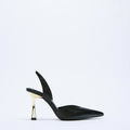 Leather Stiletto Heel Pumps - Your Second Look
