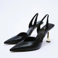 Leather Stiletto Heel Pumps - Your Second Look