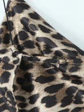 Leopard Print Satin Maxi Dress - Your Second Look