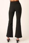 Mittoshop Surplice V Waist Pants (black) - Your Second Look