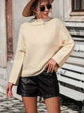 Mock Neck Knit Top - Your Second Look