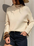 Mock Neck Knit Top - Your Second Look