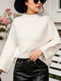 Mock Neck Knit Top - Your Second Look