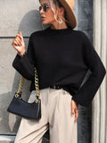 Mock Neck Knit Top - Your Second Look