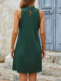 Mock Neck Sleeveless Mini Dress - Your Second Look