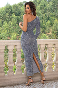 One - Shoulder Long Sleeve Dress - Your Second Look