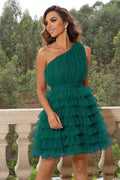 One - Shoulder Sleeveless Dress - Your Second Look