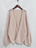Open Front Dropped Shoulder Cardigan - Your Second Look